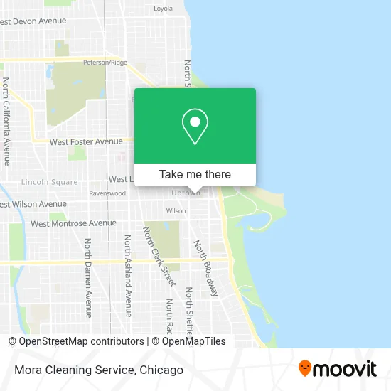 Mora Cleaning Service map