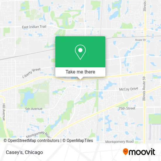 Casey's map