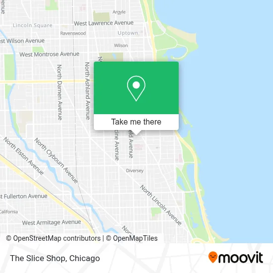 The Slice Shop map