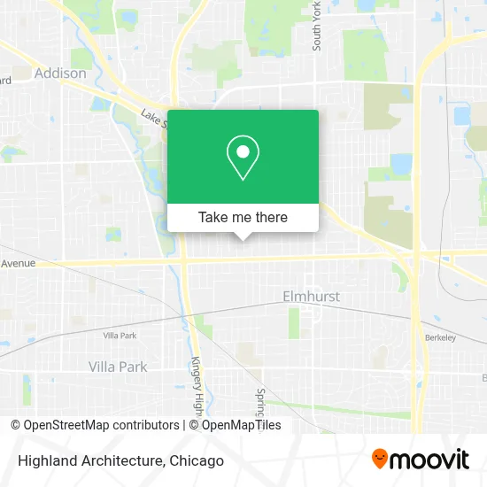 Highland Architecture map