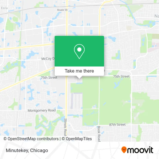 Minutekey map