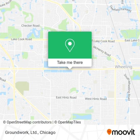 Groundwork, Ltd. map