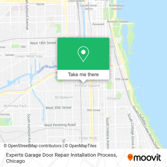 Experts Garage Door Repair Installation Process map