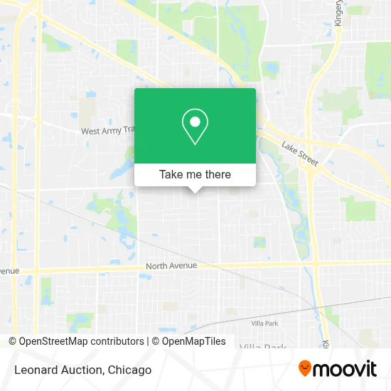 Leonard Auction map