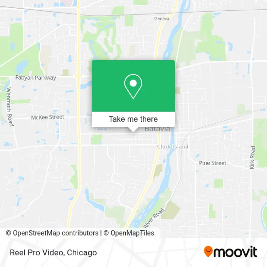 Reel Pro Video map