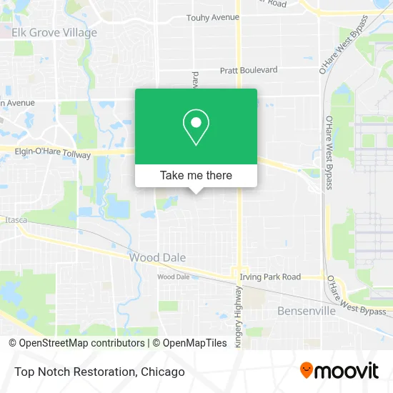 Top Notch Restoration map