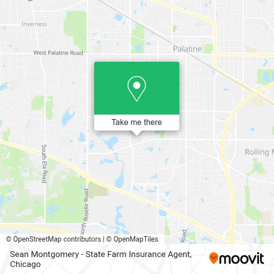 Sean Montgomery - State Farm Insurance Agent map
