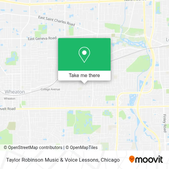 Taylor Robinson Music & Voice Lessons map