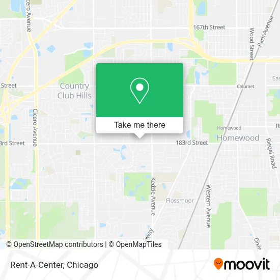 Rent-A-Center map