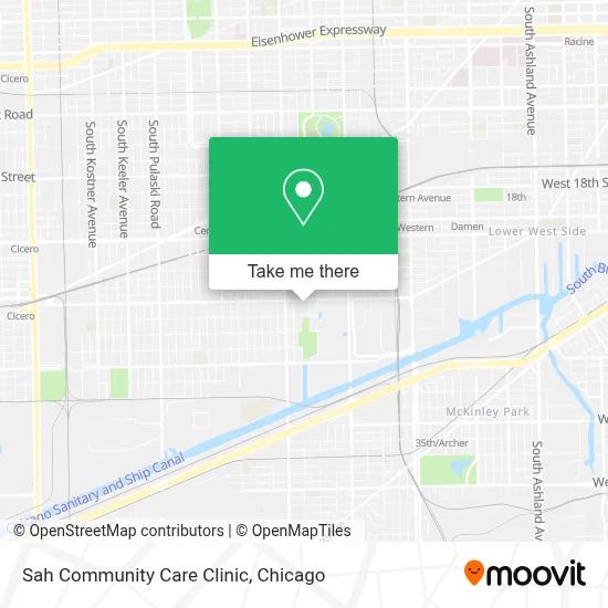 Sah Community Care Clinic map