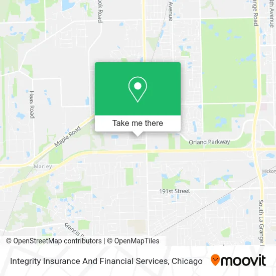 Integrity Insurance And Financial Services map