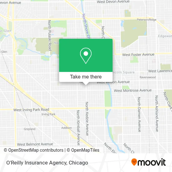 O'Reilly Insurance Agency map