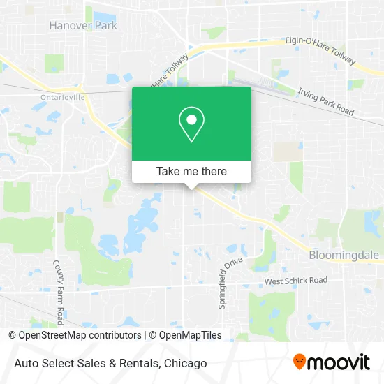 Auto Select Sales & Rentals map