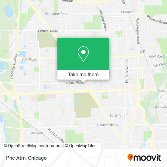 Pnc Atm map