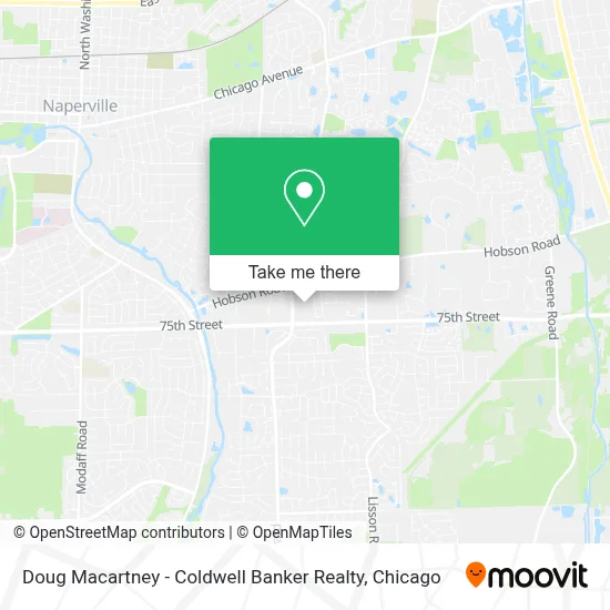 Doug Macartney - Coldwell Banker Realty map
