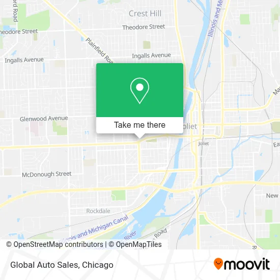 Global Auto Sales map