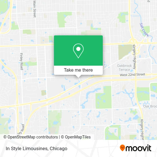 In Style Limousines map