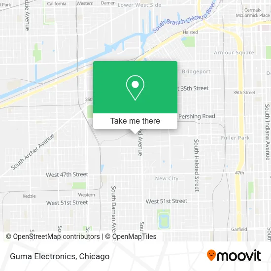 Guma Electronics map