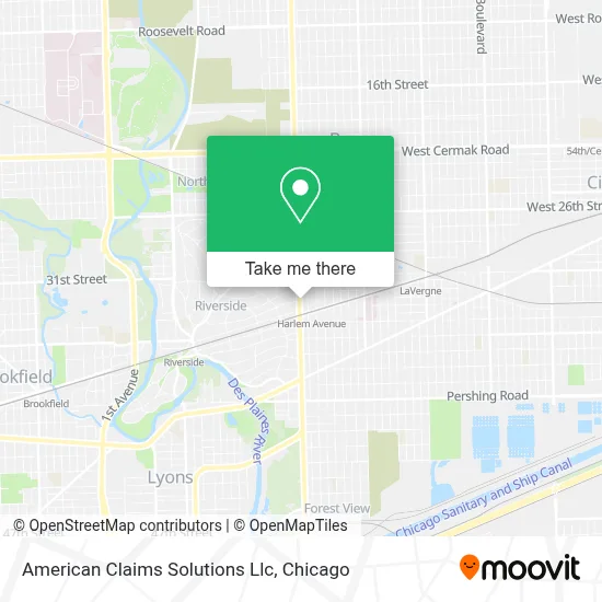 American Claims Solutions Llc map