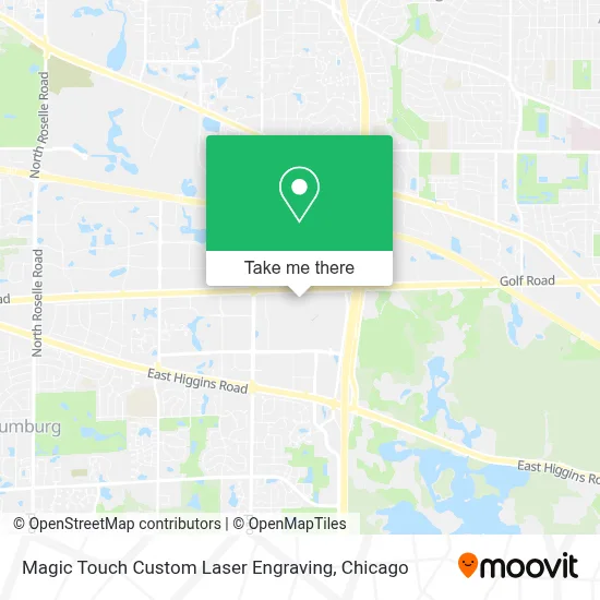 Magic Touch Custom Laser Engraving map