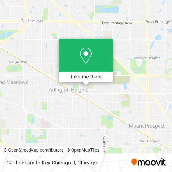 Car Locksmith Key Chicago Il map