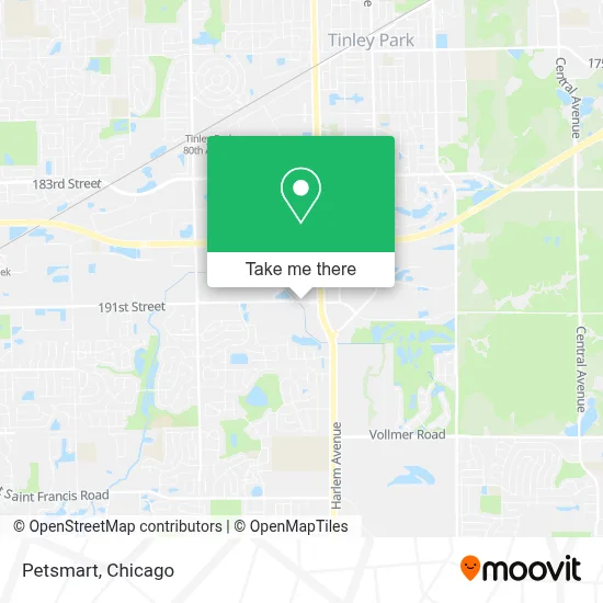 Petsmart map