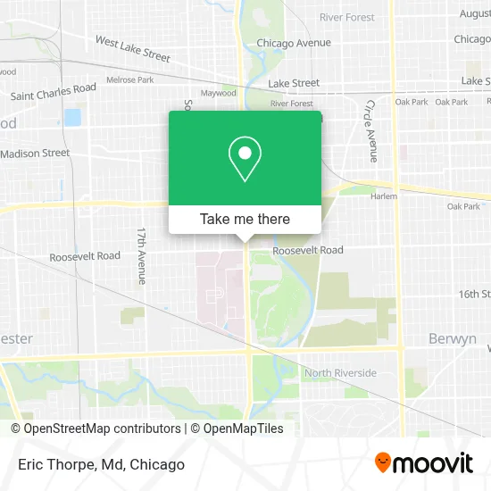 Eric Thorpe, Md map