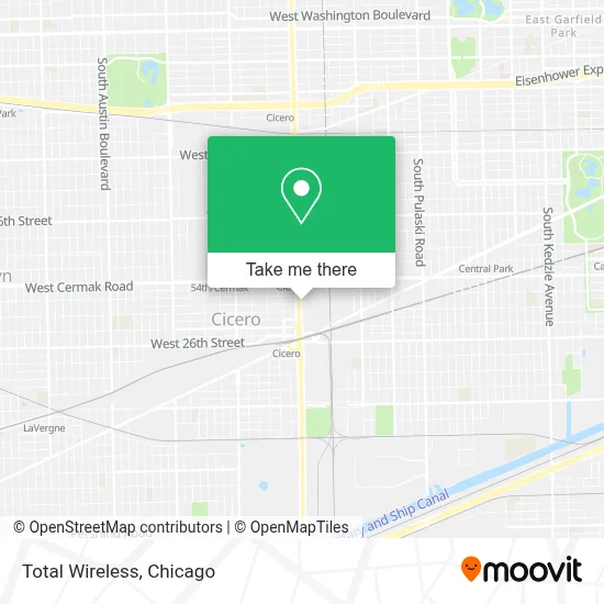 Total Wireless map