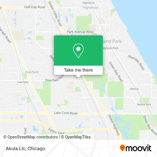 Akula Llc map