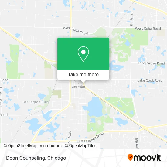 Doan Counseling map