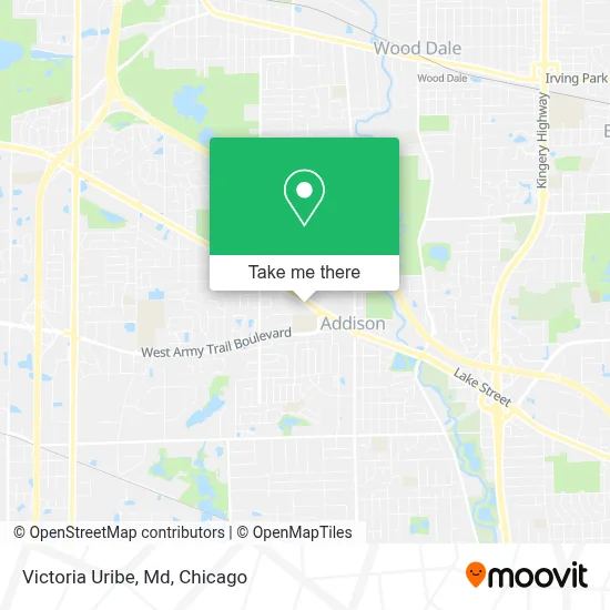 Victoria Uribe, Md map