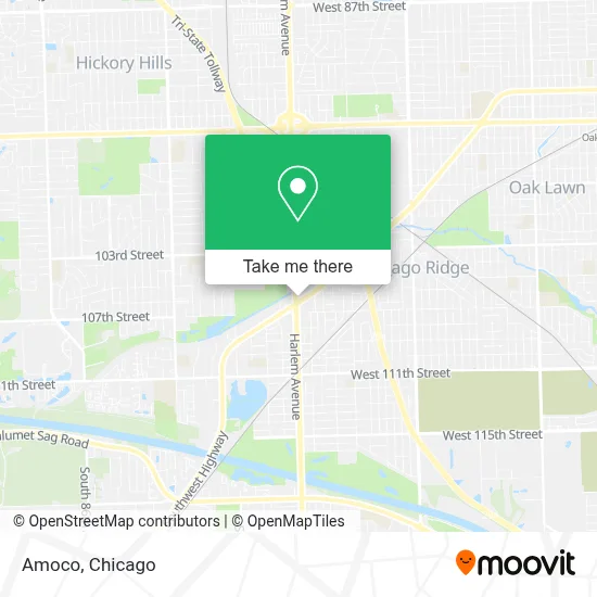 Amoco map