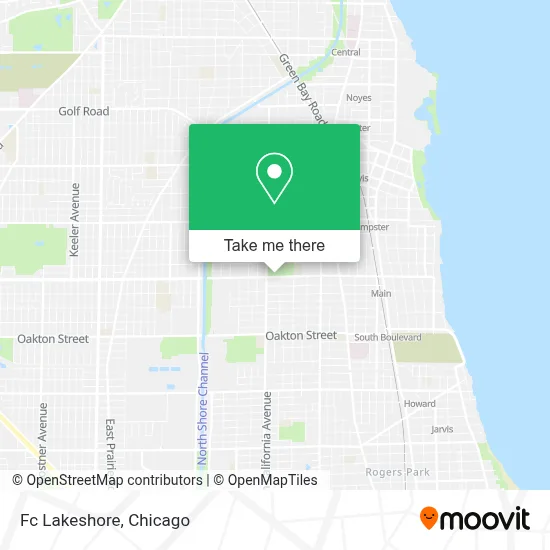 Fc Lakeshore map