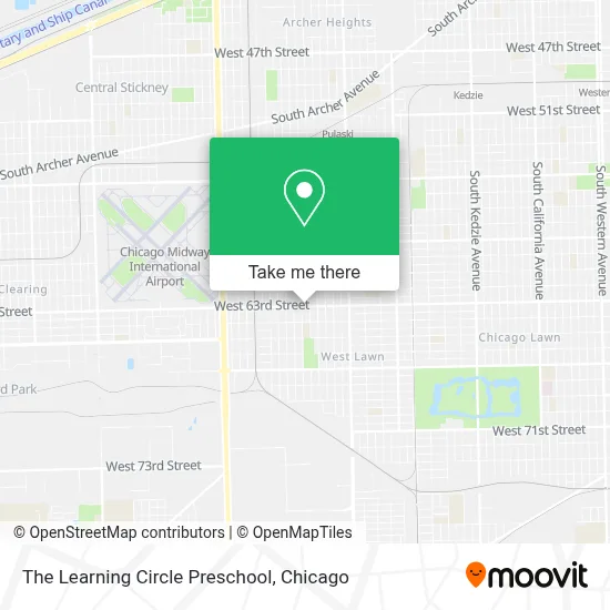 The Learning Circle Preschool map