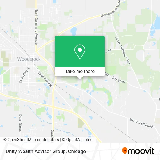 Unity Wealth Advisor Group map