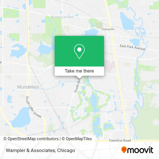 Wampler & Associates map