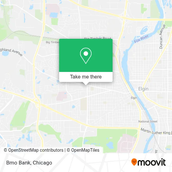 Bmo Bank map