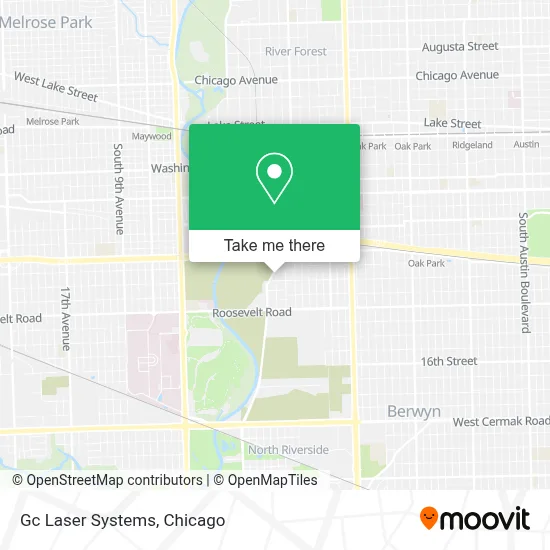 Gc Laser Systems map