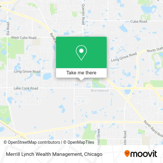 Merrill Lynch Wealth Management map