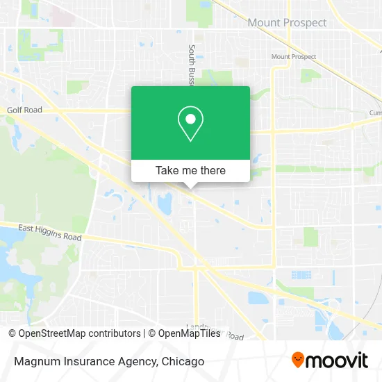 Magnum Insurance Agency map