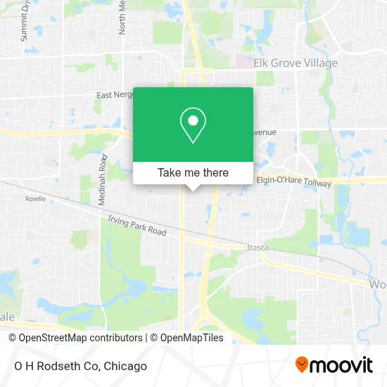 O H Rodseth Co map