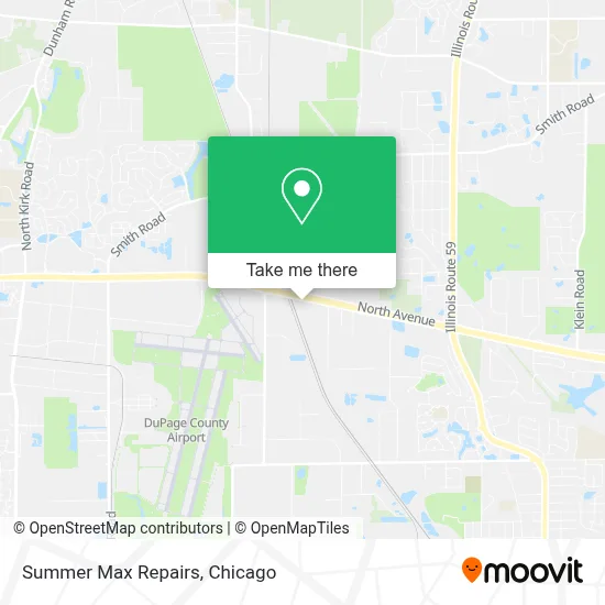 Summer Max Repairs map