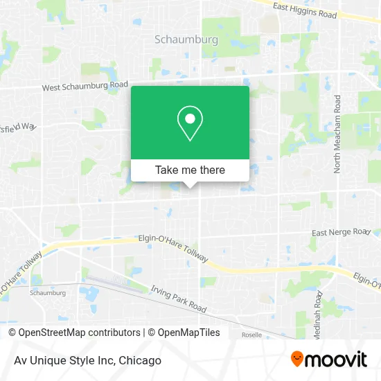 Av Unique Style Inc map
