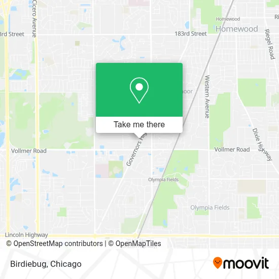 Birdiebug map