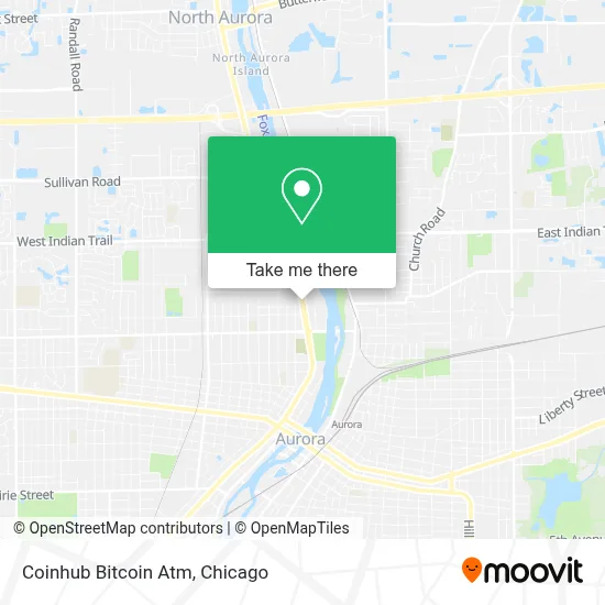 Coinhub Bitcoin Atm map
