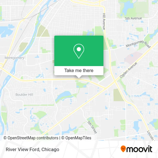 River View Ford map