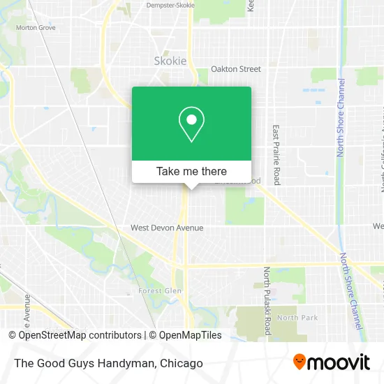 The Good Guys Handyman map