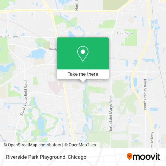 Riverside Park Playground map