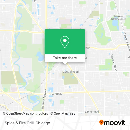 Spice & Fire Grill map
