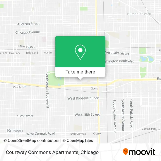 Courtway Commons Apartments map